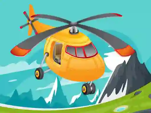 Hra Helicopter Jigsaw online