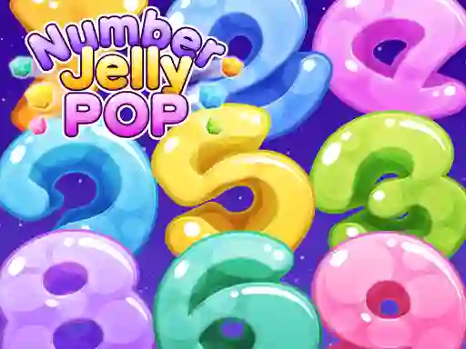 Hra Number Jelly Pop online