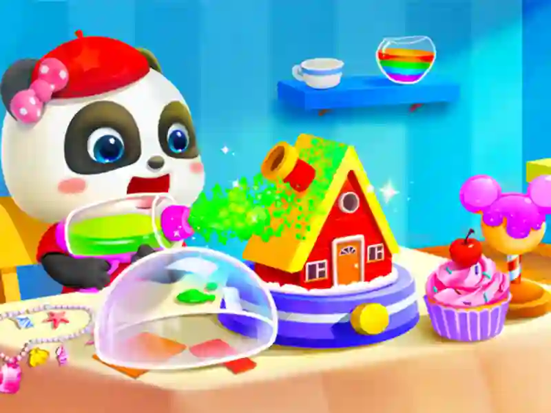 Hra Baby Panda Kids Crafts DIY online