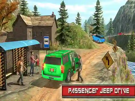 Hra Jeep Passeger Offroad Mountain Simulation Game online