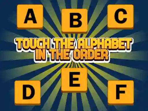 Hra Touch The Alphabet In The Oder online