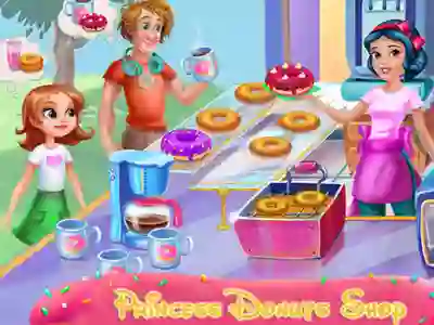 Hra Princess Donuts Shop online