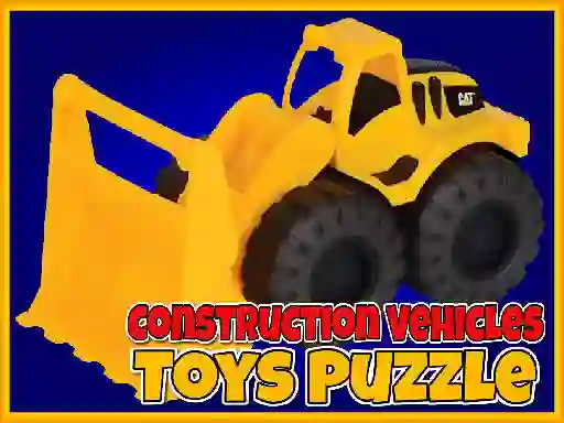 Hra Construction Vehicles Toys Puzzle online