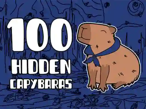 Hra 100 Hidden Capybaras online