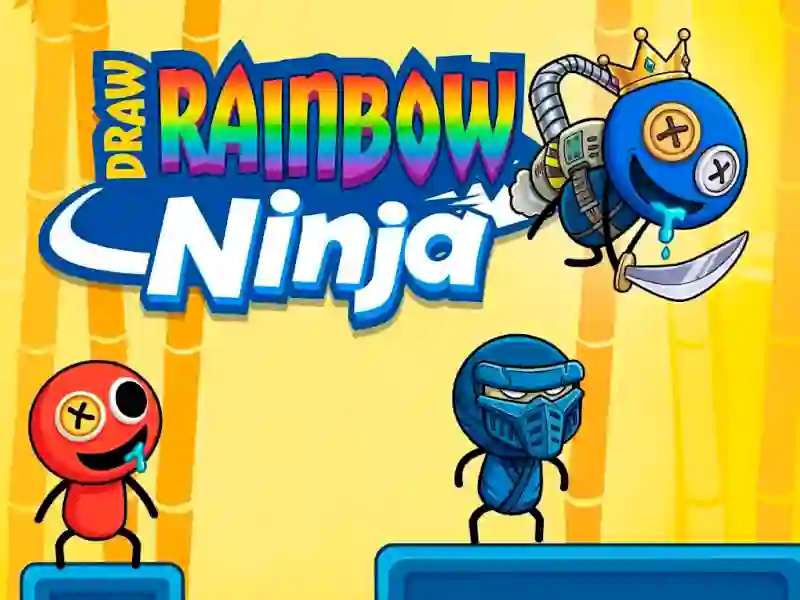 Hra Draw Rainbow Ninja online