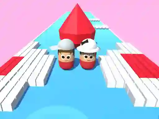 Hra Color Couple Bump 3D online