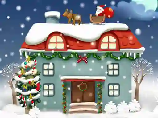 Hra Christmas Rooms Differences online