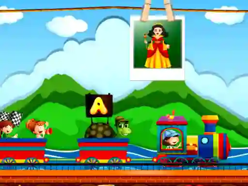 Hra Alphabetic train online