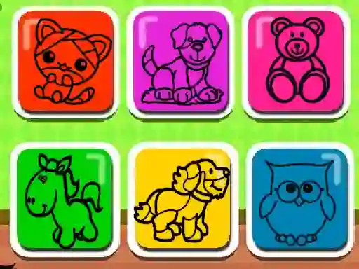 Hra Easy Kids Coloring Game online