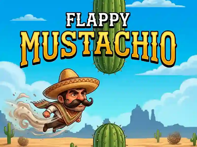 Hra Flappy Mustachio online
