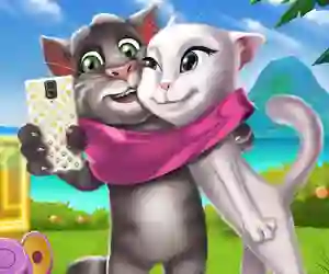 Hra Kittens Selfie Time online