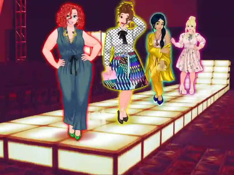 Hra Princesses Runway Plus online