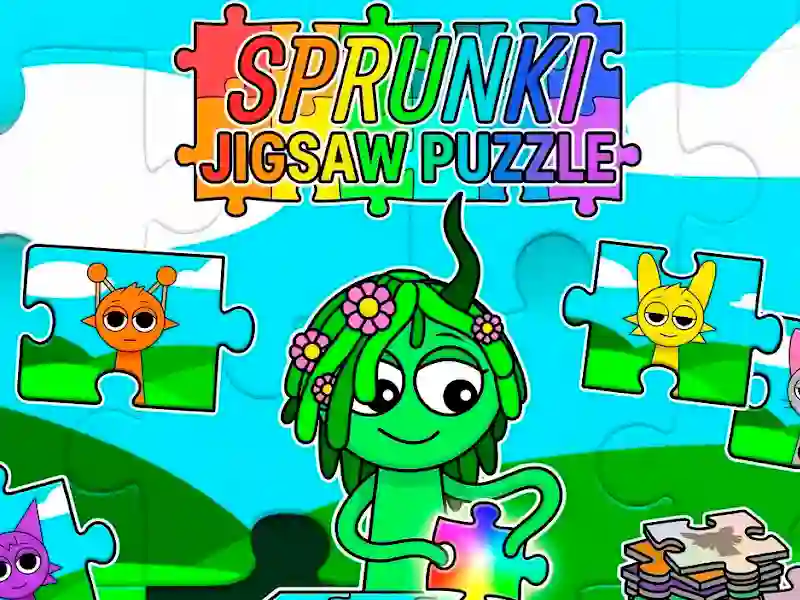 Hra Sprunki Jigsaw Puzzle online