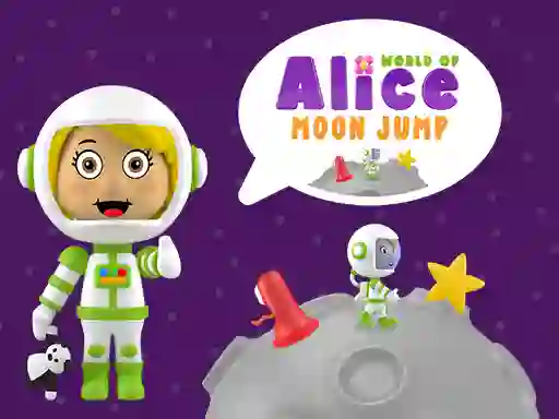 Hra World of Alice Moon Jump online