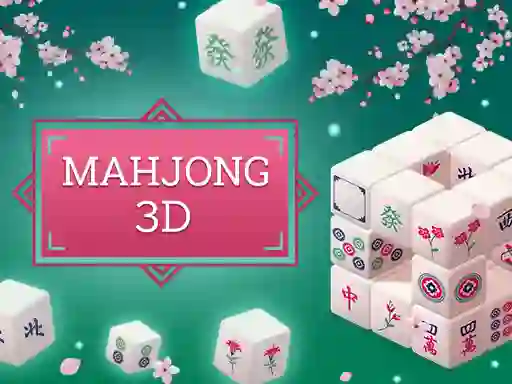 Hra Mahjong 3d online