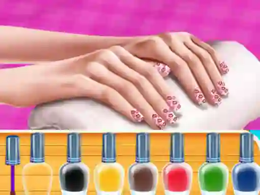 Hra Elsa's Fashion Nail Art DIY Blog online