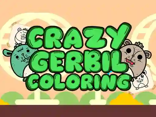 Hra Crazy Gerbil Coloring online