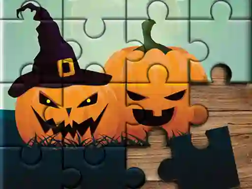 Hra Halloween Puzzle online