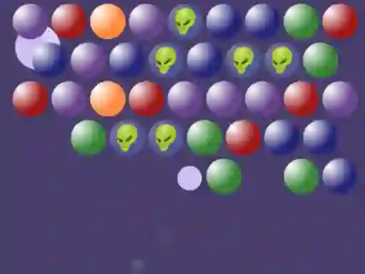 Hra Aliens Bubble Shooter online