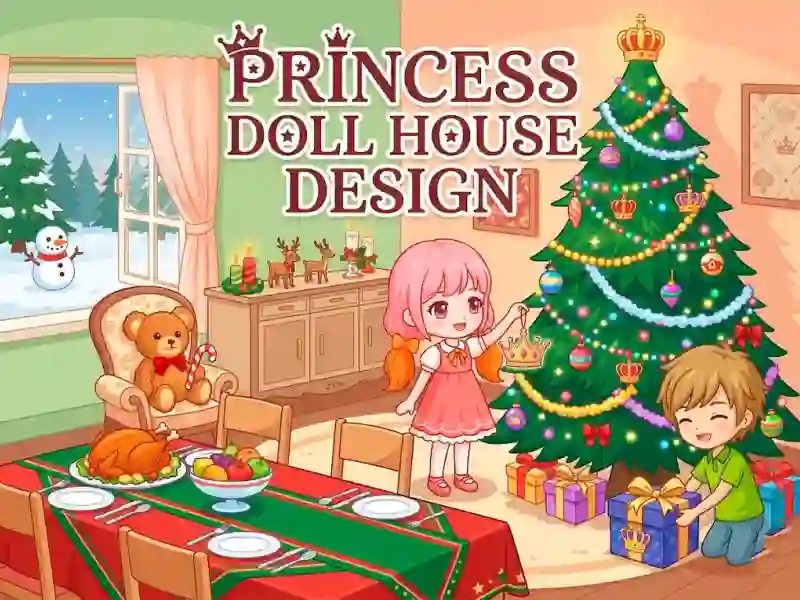 Hra Princess Doll House Design online
