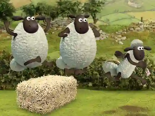 Hra Shaun the Sheep Alien Athletics online
