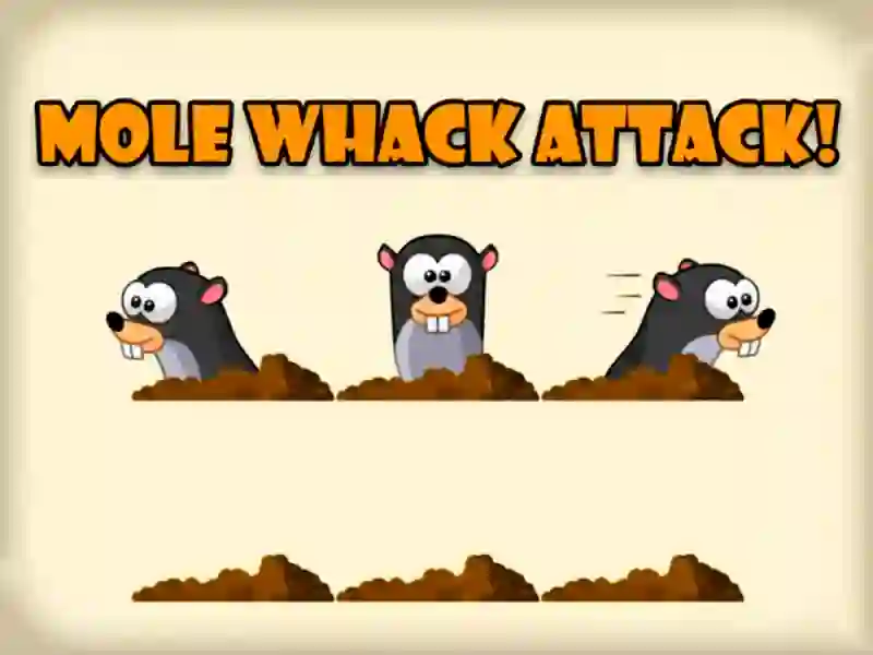 Hra Mole Whack Attack online