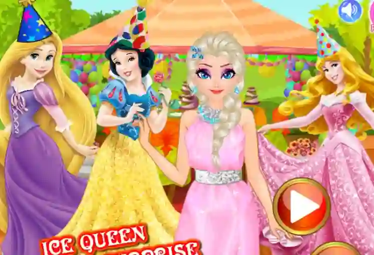 Hra Ice Queen Birthday Surprise online