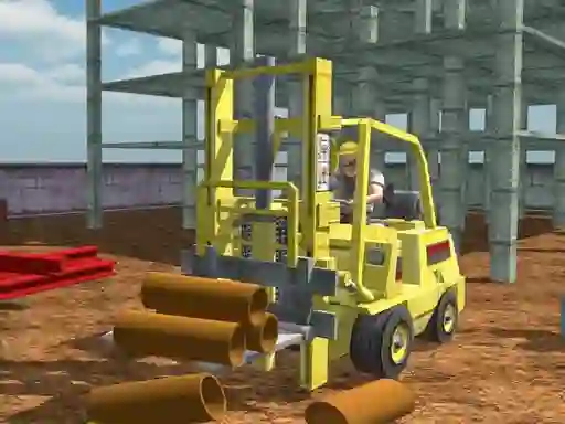 Hra Forklift Drive Simulator online