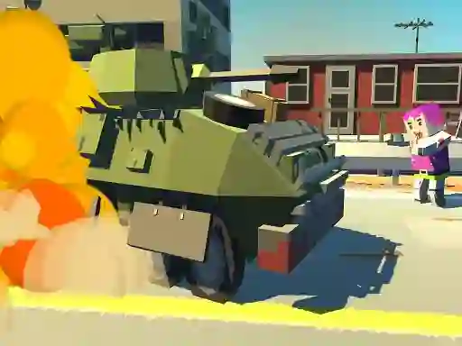 Hra Tank vs Zombie online
