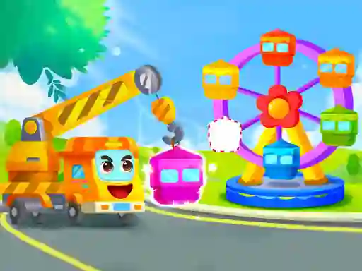Hra Little Panda Truck Team online