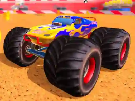 Hra Monster truck Offroad Stunts online