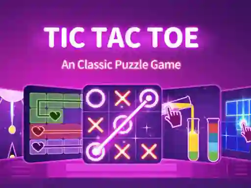 Hra Tic Tac Toe: A Group Of Classic Game online