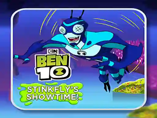 Hra Ben 10 Challenge Stinkfly Showtime! online