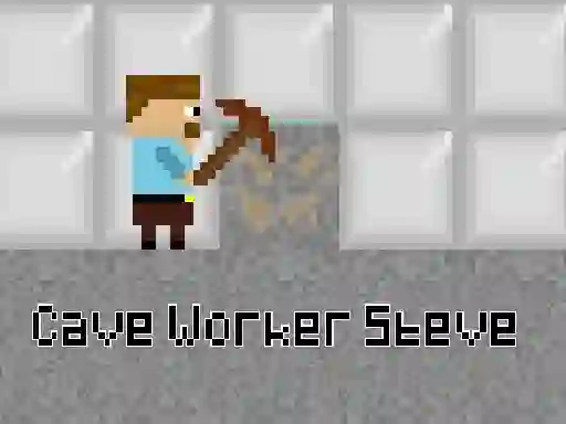 Hra Cave Worker Steve online