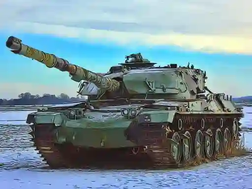 Hra Military Tanks Jigsaw online