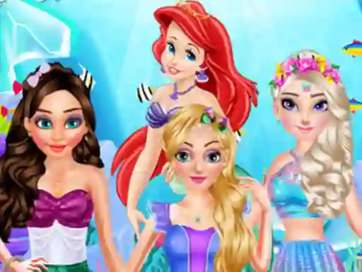 Hra Princess Mermaid Style Makeup online