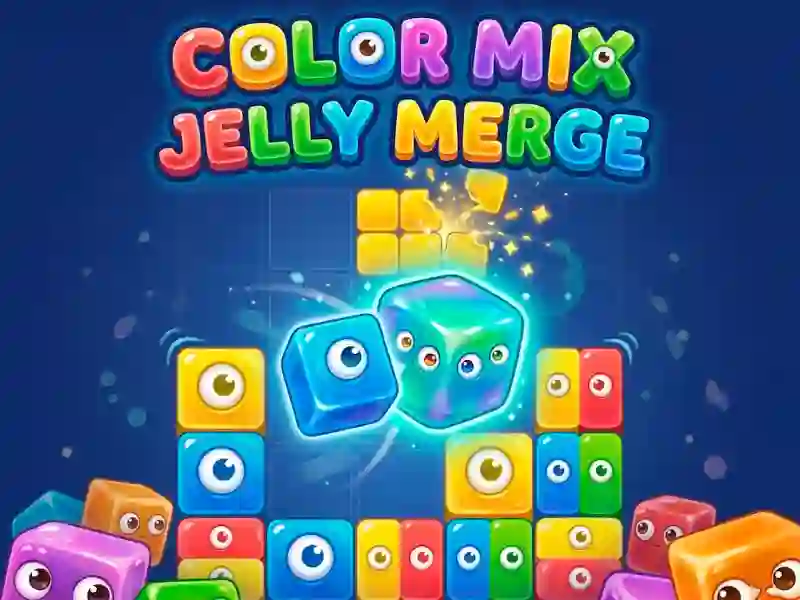 Hra Color Mix - Jelly Merge online