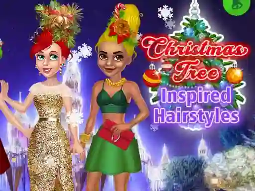 Hra Christmas Tree Inspired Hairstyles online