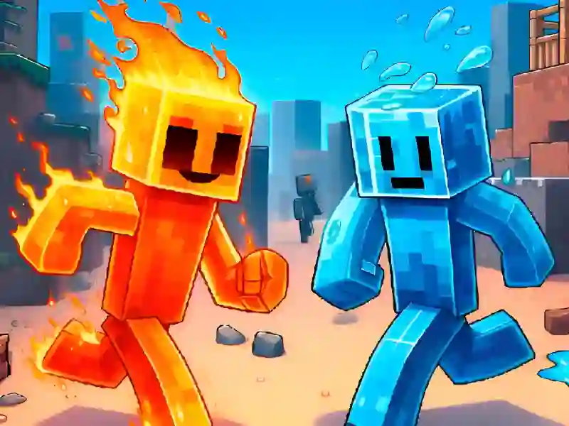 Hra Fire and Water Stickman online