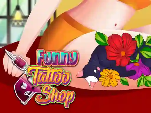 Hra Funny Tattoo Shop online