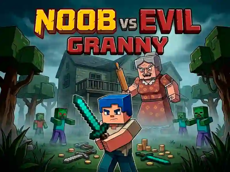 Hra Noob vs Evil Granny online