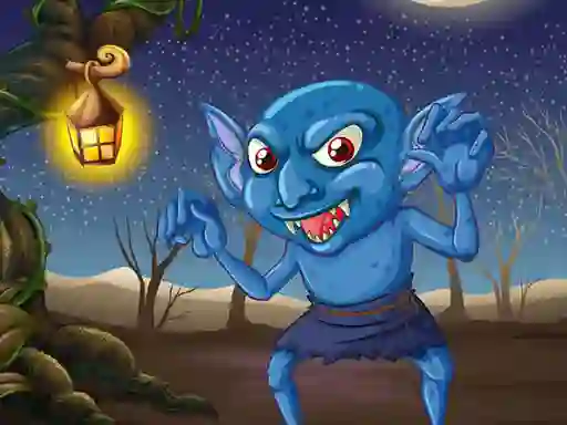 Hra Goblin Fight Match 3 online
