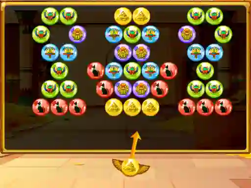 Hra Bubble Shooter Egypt online