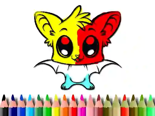 Hra Cute Bat Coloring Book online