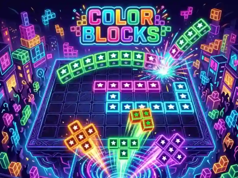 Hra Color blocks online