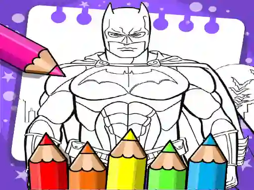 Hra Batman Beyond Coloring Book online