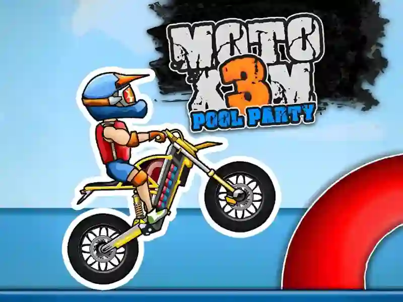 Hra Moto X3M  Pool Party online