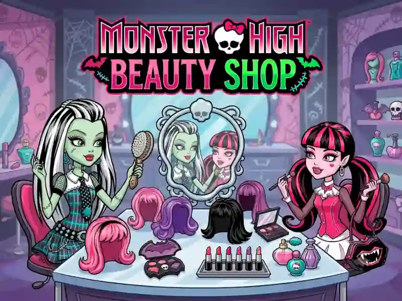 Hra Monster High Beauty Shop online