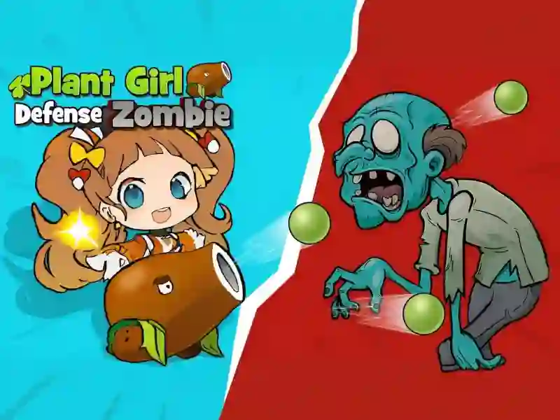 Hra Plant Girl Defense Zombie online