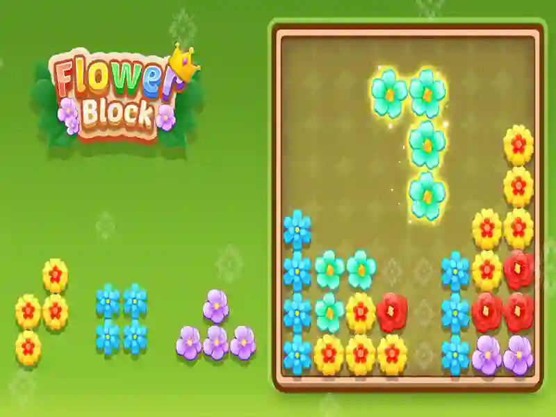 Hra Flower Block online
